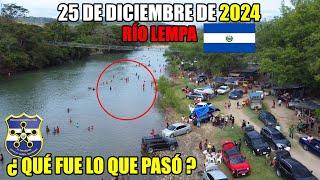 MILES DE PERSONAS EN EL RÍO LEMPA HOY 25 DE DICIEMBRE EN EL SALVADOR! 