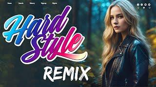 Hardstyle Music Mix 2024  Best Hardstyle Remixes Of Popular Songs 