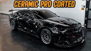 I Put CERAMIC PRO COATING and PPF Film on my CAMARO ZL1 - A Must SEE!