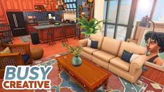 Busy Creative Apartment // The Sims 4 Speed Build: Apartment Renovation