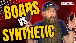 Are Boar's Hair Brushes Better than Synthetics!? Ft Volt Utility Brush