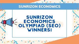 2022 Sunrizon Economics Olympiad Winners