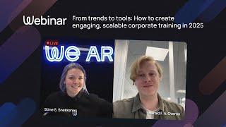 From trends to tools: How to create scalable engaging corporate training (with Harald Overaa)