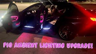 BMW F10 Ambient Lighting Kit Installation Guide: Transform Your Interior with 9 Color Options!