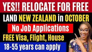 FREE New Zealand Work Visa 2023 | Full Visa Sponsorship | Free Flight Ticket and Accommodation