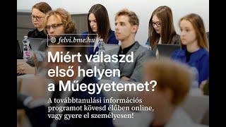 Miért válaszd első helyen a Műegyetemet?