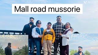 Mall Road Mussoorie in the Evening || Walking Tour of Mall Road || Gun Hill Point Mussoorie 