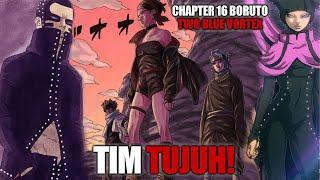 Review Chapter 16 Boruto Two Blue Vortex - Tim 7 Bersiap Menghadapi Dua Shinju Di Sunagakure!