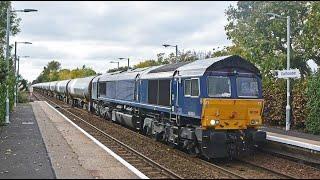 GBRf Ex-DRS 66304 on 6P41 tanks 19/10/2022