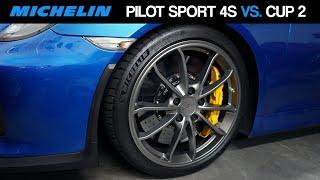 Michelin Pilot Sport 4 S VS Michelin Pilot Sport Cup 2 - Porsche Cars