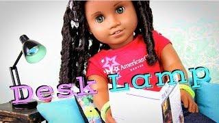 How to Make a Doll Desk Lamp | Plus The Gabby Diaries - Doll Crafts