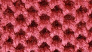 How to Loom Knit the Honeycomb Brioche Stitch