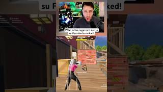 La Mia RAGAZZA mi Carria su Fortnite in RANKED! #shorts Fortnite ITA!