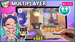  FREE! Decorating a HALLOWEEN PARTY for my Subscribers in Avatar World 