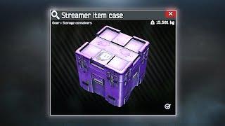 NEW CONTAINER and Grumpys Key (Streamer Item Case)