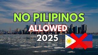 10 Countries Filipinos Should Avoid Traveling to in 2025 | Travel Restrictions Explained