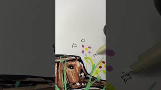 Drawing a tree stump  #shorts #drawing #art #painting #artshorts