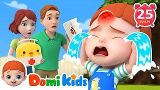 Boo Boo Song | Baby Care | Nursery Rhymes & Songs for Children | Domi Kids