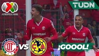 ¡GOOL diabólico! Tremendo ERROR de Ochoa | Toluca 1-0 América | Liga Mx AP2022 - Semis | TUDN