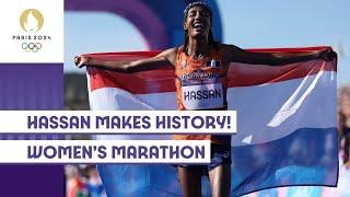 Hassan Makes History! | Women's Marathon | #Paris2024 Highlights