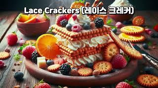 벨기에 Lace Crackers(레이스 크레커)World Famous Desserts 100 Must-Try한 번은 꼭 맛봐야 할 세계 유명 디저트 100선.