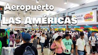 Caminando en el Aeropuerto LAS AMÉRICAS 4K (AILA) República Dominicana