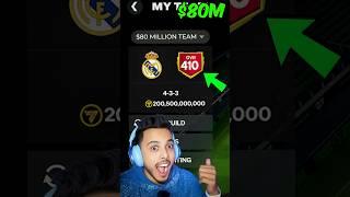 $8k vs $80 Million Team in FC Mobile! #fcmobile #fifamobile #football