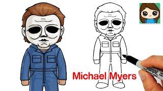 How to Draw Michael Myers  Halloween Art