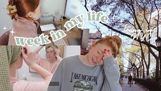 a busy, chatty week in my life | productivity, life updates & cozy vibes | nyc