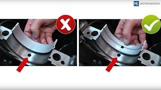 Installing an engine bearing correctly | Step by step