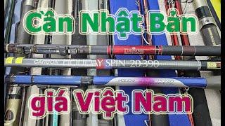 Cần câu Nhật, cần iso, cần biển, cần dây trong, Shimano Holiday, Daiwa, cần lua, cần 2 khúc.