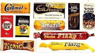 CHOCOLATE BARS FROM THE 60s 70s and 80s