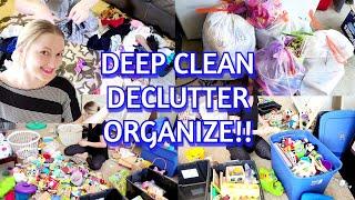 DEEP CLEAN DECLUTTER AND ORGANIZE WITH ME