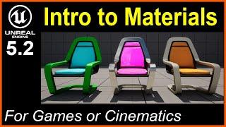 Unreal Engine Materials - Tutorial for Beginners - Learn by Building a Material from Scratch! #ue5