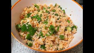 How To Make Vegan Vegetable Rice =)