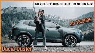 Dacia Duster (2024) Off-road SUV für die ganze Familie ab 18.950€! Fahrbericht | Test | 4x4 Allrad