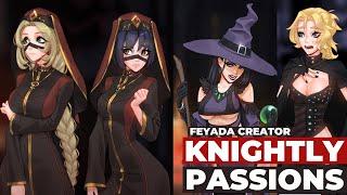 KNIGHTLY PASSIONS || BEST 2D MAGICAL FANTASY GAME OF 2024 || FEYADA CREATOR