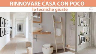 Tecniche per rinnovare casa con pochi soldi