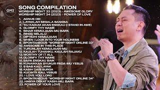 SONG COMPILATION - WORSHIP NIGHT 33 & 34 (2023) | GMS JAKARTA JAWA BARAT BANTEN