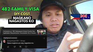 My DIY 482 Subsequent Entrant Cost l Magkano nagastos ko lahat #australia #automechanic #familyvisa