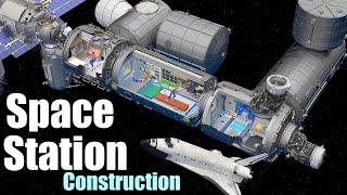 How did they build the ISS? (International Space Station)