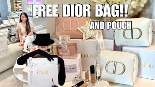 GIFTS FROM DIOR! FREE DIOR BEAUTY BAG!!! EXCLUSIVE DIOR LOYALTY BEAUTY PROGRAM