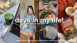 life diaries️ cozy september days, treating myself, shopping haul, staying motivated, & bday vlog!