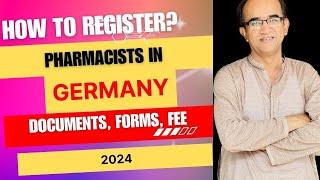 APPROBATION ? How to work in GERMANY as PHARMACIST | Dr.Razziq 145 | Registration process Docs fee |