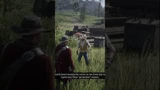 Saving a Man and his sons from robbers RDR2