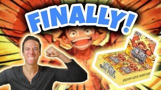 Card Board Gold! English PRB-01 Booster Box Opening - The Best Premium Booster Box One Piece PRB01