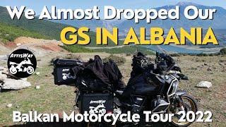 In Albanien hätten wir unsere Gs fast fallen lassen. Balkan-Motorradtour 2022