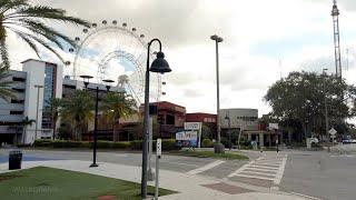 Orlando International Drive Walk: Sand Lake Road to Orange County Convention Center · Florida USA 4K