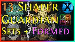 Path of Exile Farming 13 Shaper Guardian Sets --- Did I Profit?