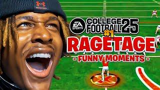 IsThatJrock HILARIOUS RAGETAGE & FUNNY MOMENTS | COLLEGE FOOTBALL 25